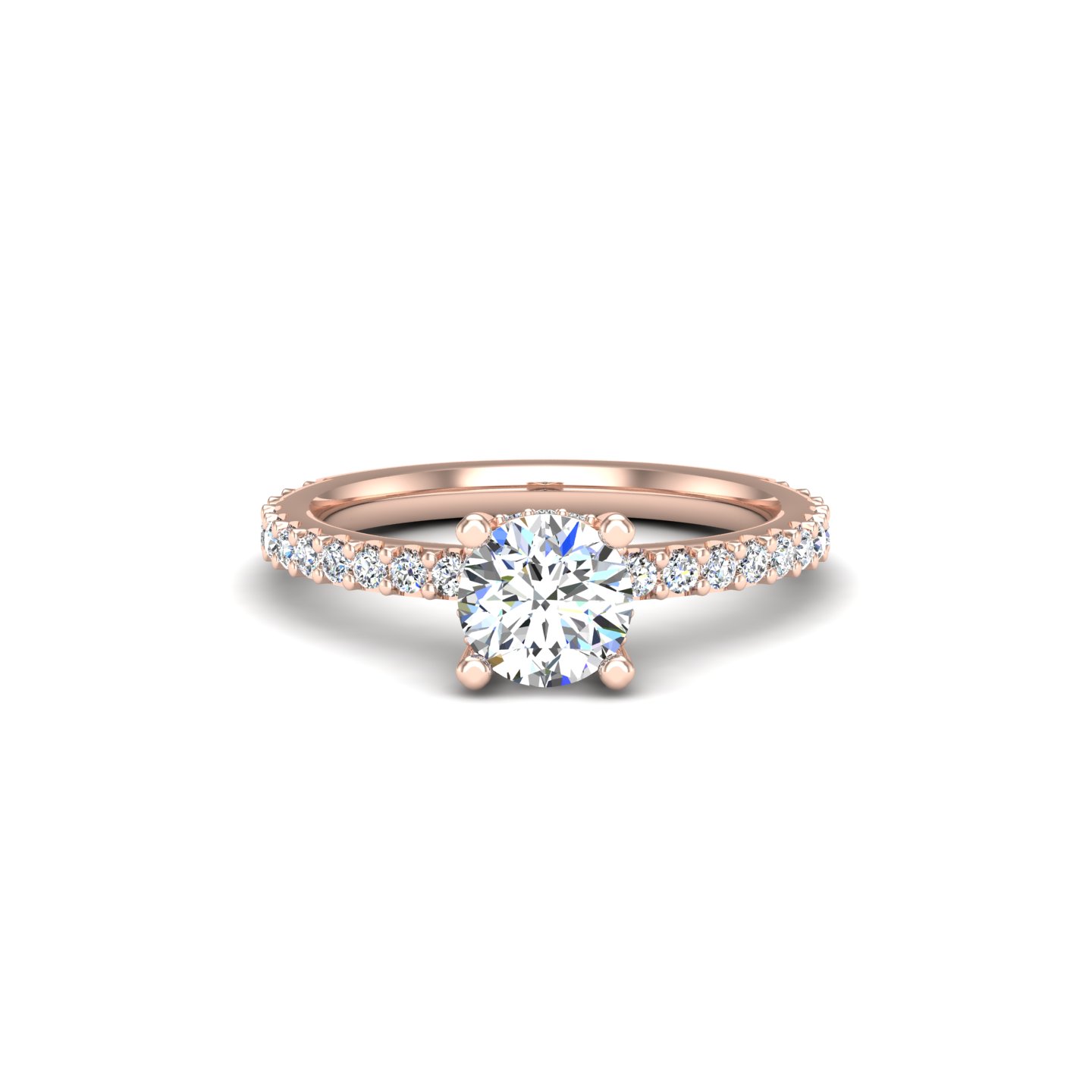 Kenzie Shared Prong Engagement Ring